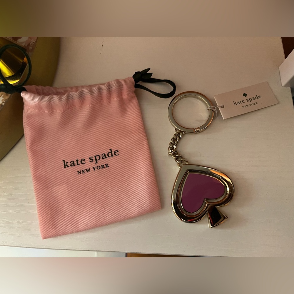 KATE SPADE ♠️ Silver Bag charm